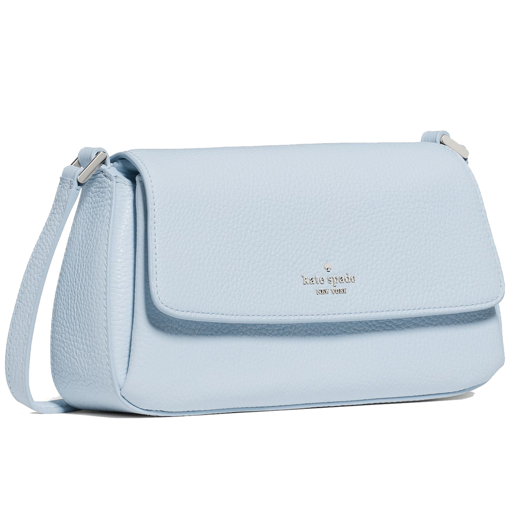Kate Spade Sutton Mini Flap Crossbody Pale Sapphirine Light blue # KO122