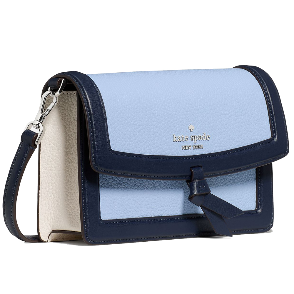 Kate Spade Knott Mini Flap Crossbody North Star Multi Blue # KM610
