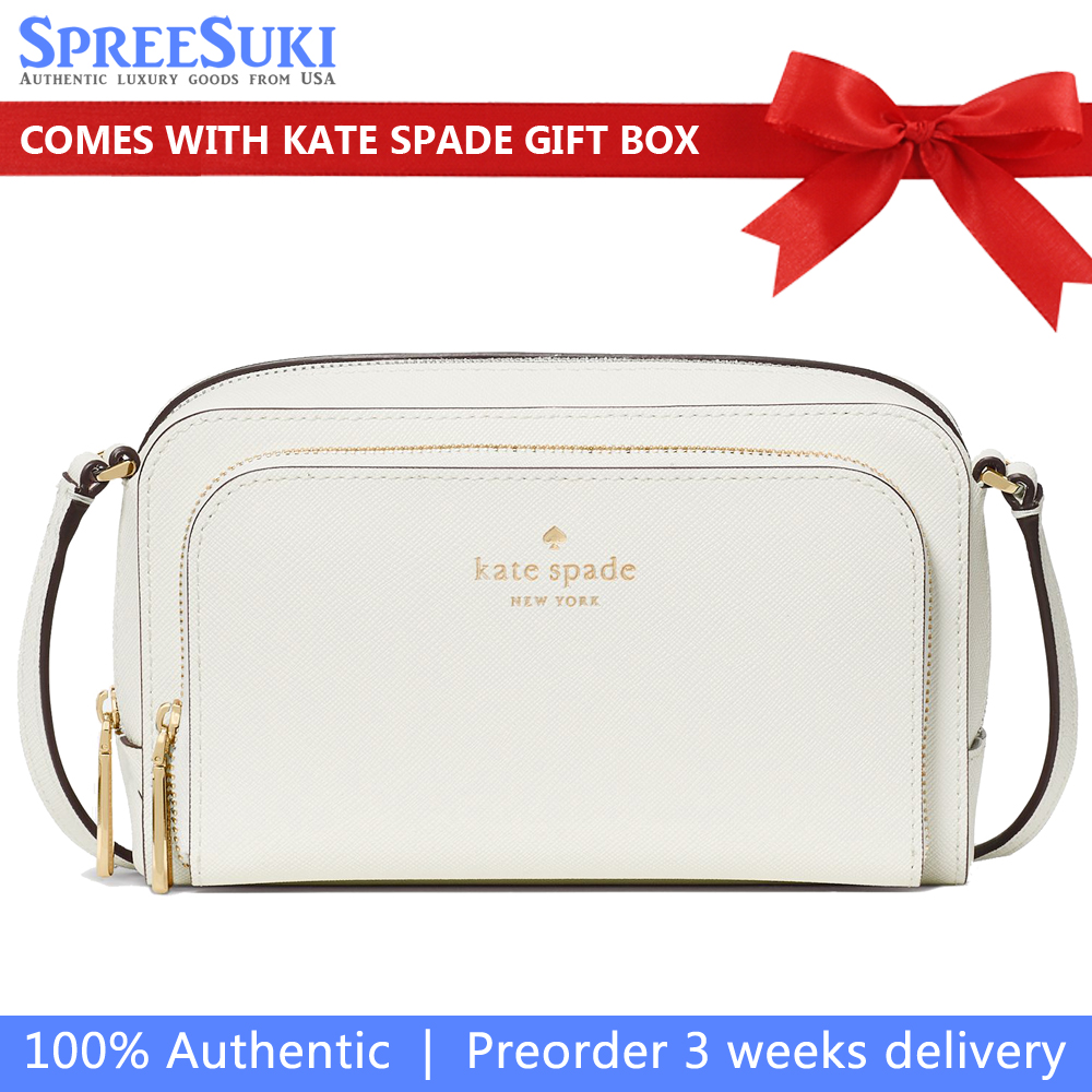 Kate Spade Staci Mini Crossbody Bag Meringue Off White # KP079