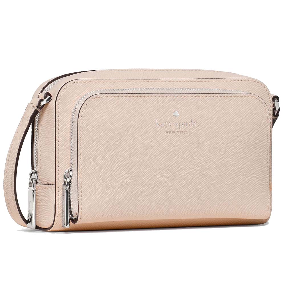 Kate Spade Staci Mini Crossbody Bag Fresh Peach Beige # KP079