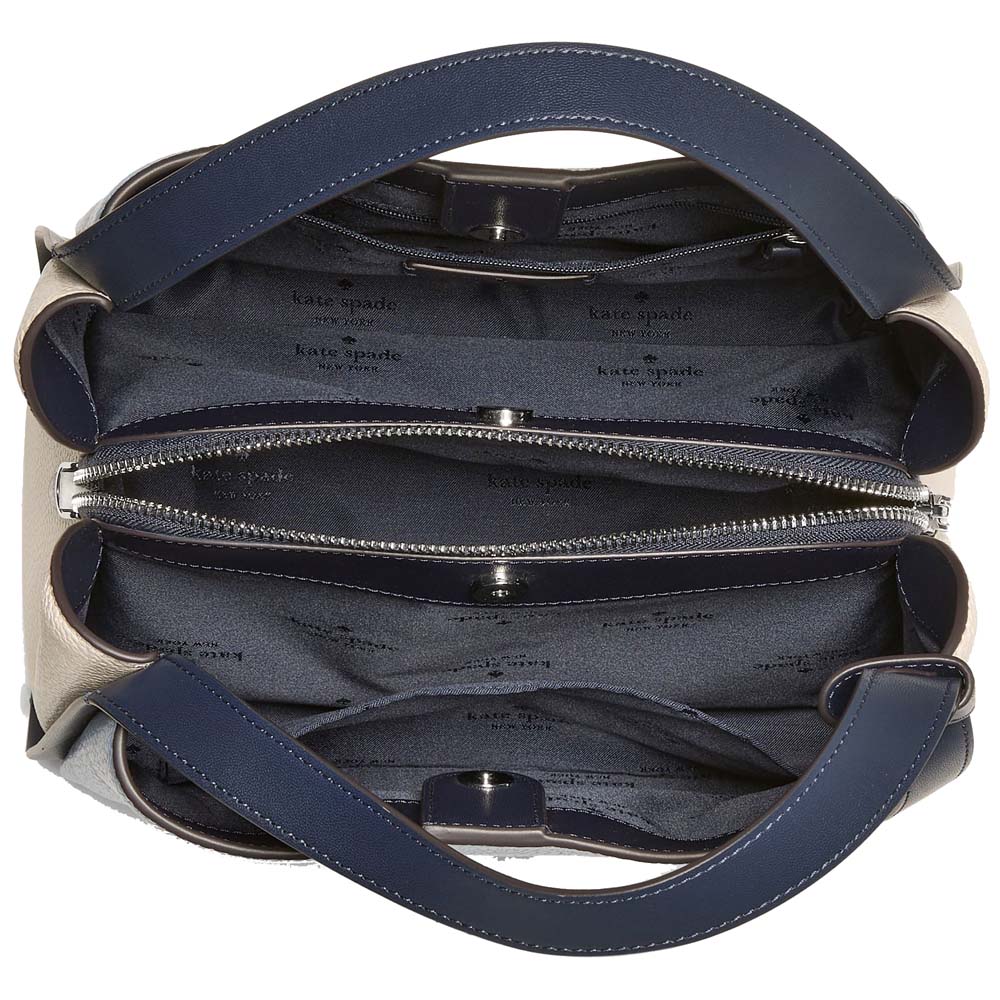 Kate Spade Knott Colorblock Convertible Carryall North Star Multi Blue # KM664