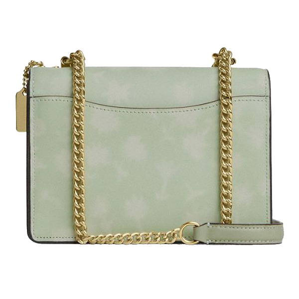 Coach Mini Klare Crossbody Bag With Floral Print Pale Green Light green # CDW81