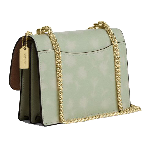 Coach Mini Klare Crossbody Bag With Floral Print Pale Green Light green # CDW81