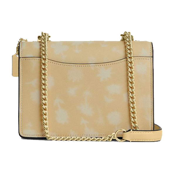 Coach Mini Klare Crossbody Bag With Floral Print Washed Yellow # CDW81