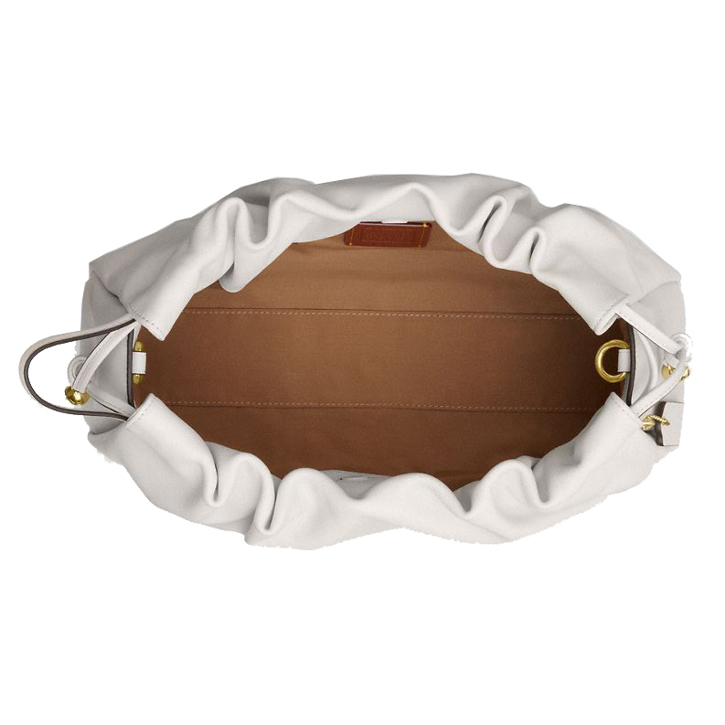 Coach Faye Large Shoulder Bag Chalk White # CCE68