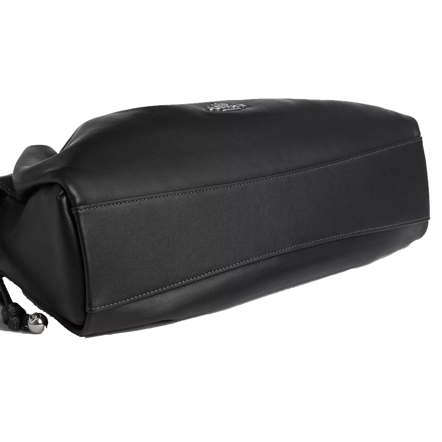 Coach Faye Large Shoulder Bag Silver Black # CCE68