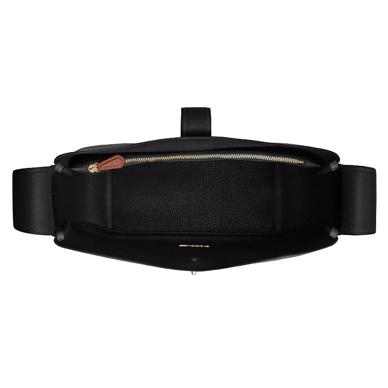 Coach Hadley Large Shoulder Bag Black # CCD65