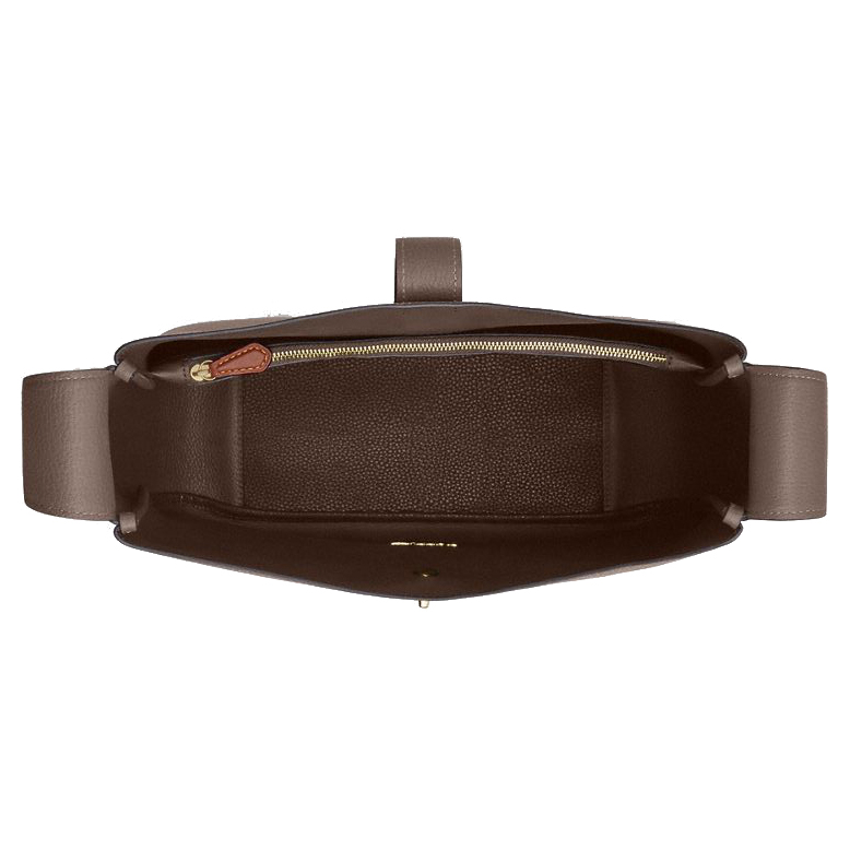 Coach Hadley Large Shoulder Bag Dark Stone Dark Grey # CCD65