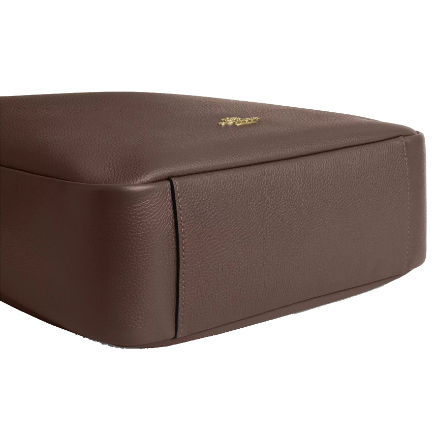 Coach Hadley Large Shoulder Bag Dark Stone Dark Grey # CCD65