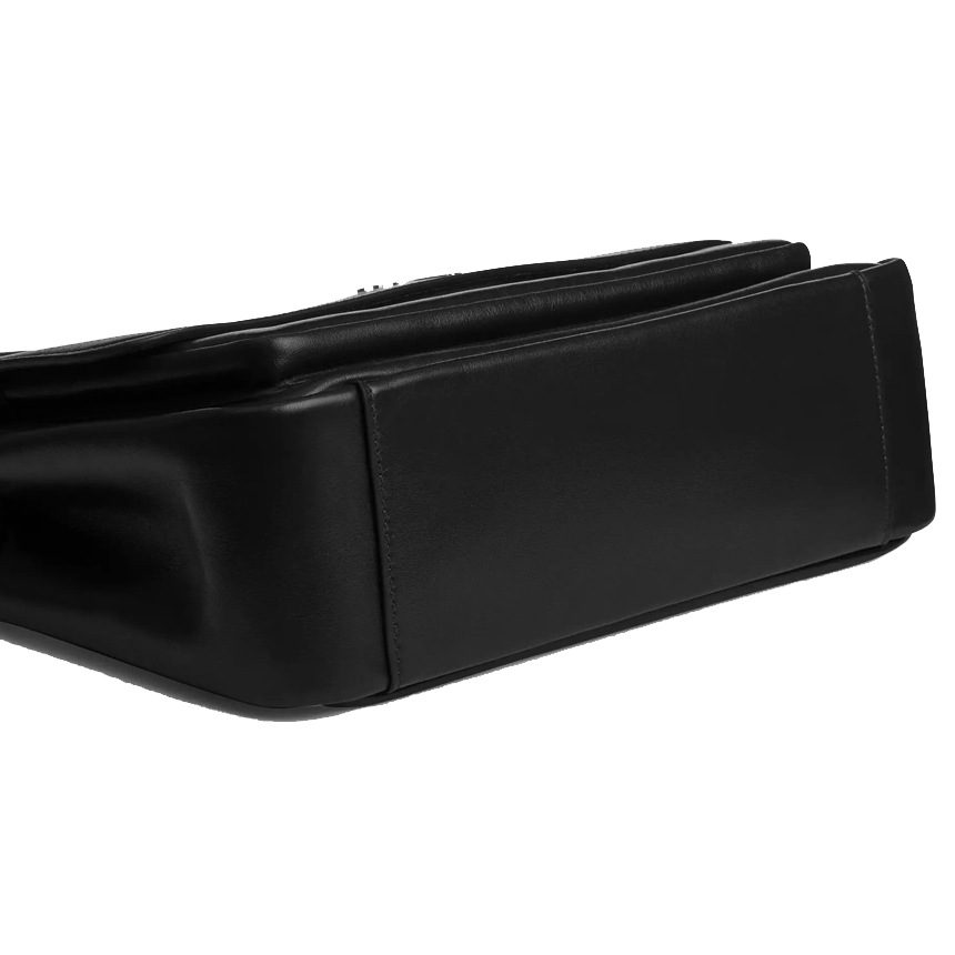 Coach Elodie Crossbody Bag Silver Black # CCF09