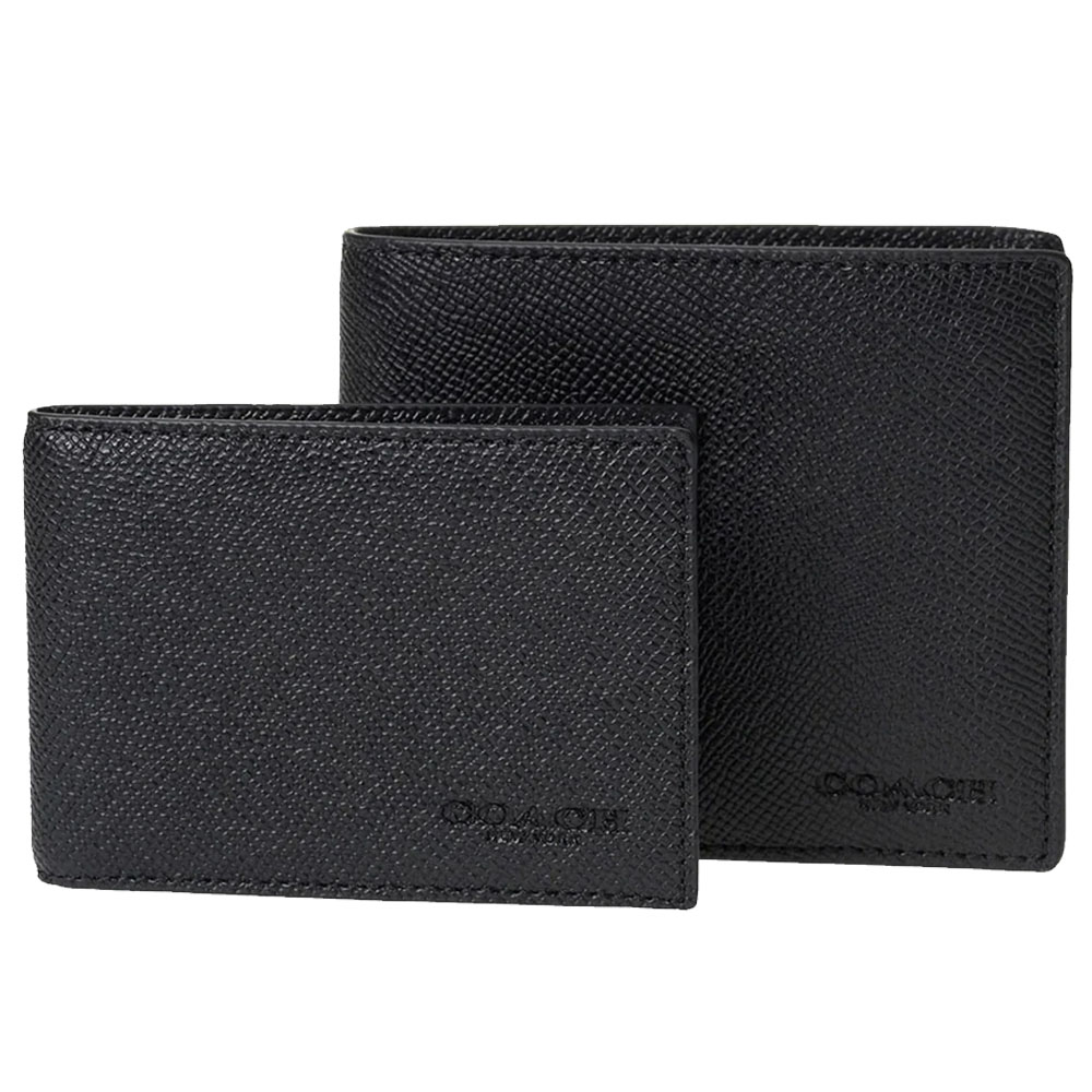 Coach Men 3 In 1 Wallet Black # CR899
