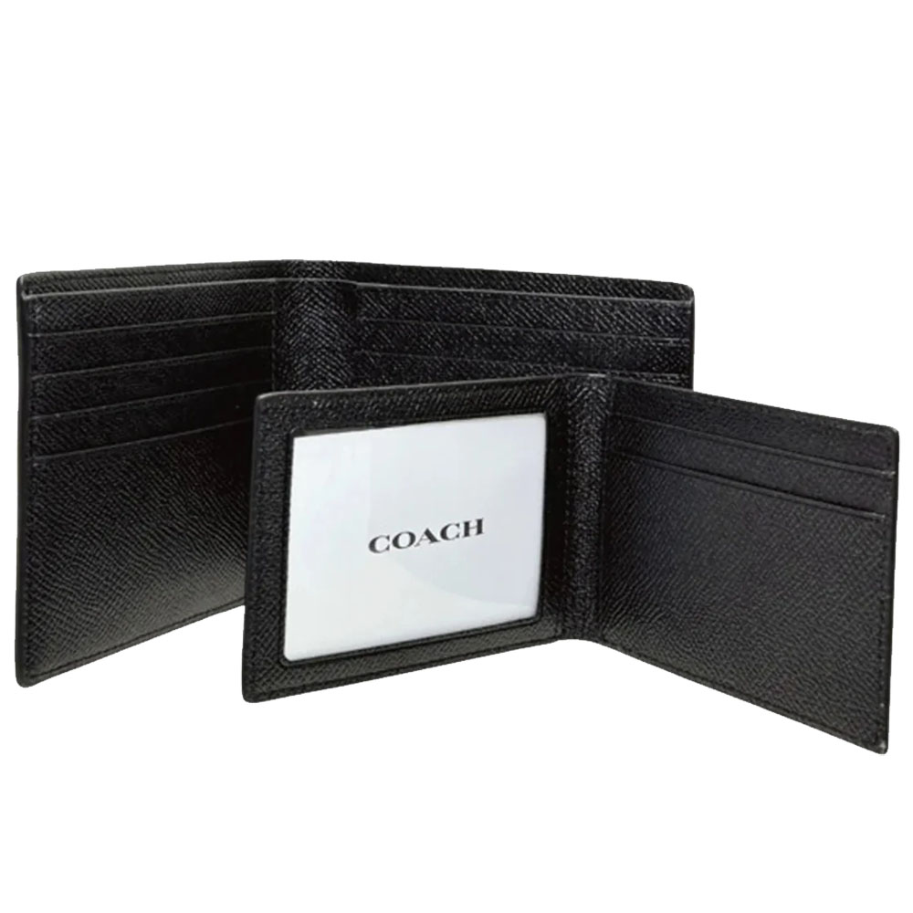 Coach Men 3 In 1 Wallet Black # CR899