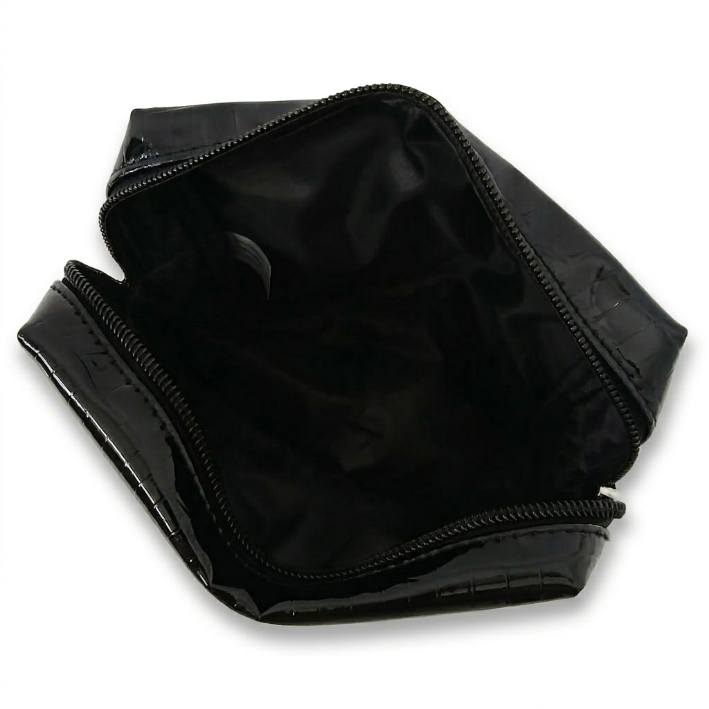 Kate Spade Crocodile Pouch Black # KSHOL25CP