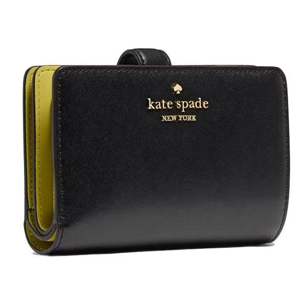 Kate Spade Madison Medium Bifold Wallet Black # KM624