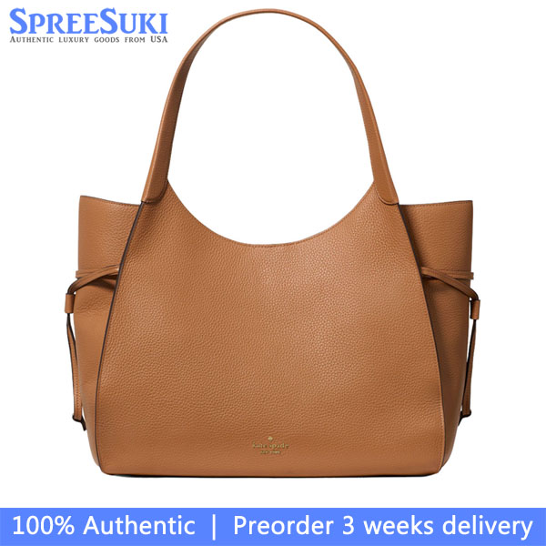 Kate Spade Stash Large Carryall Bag Bungalow Brown # KN680