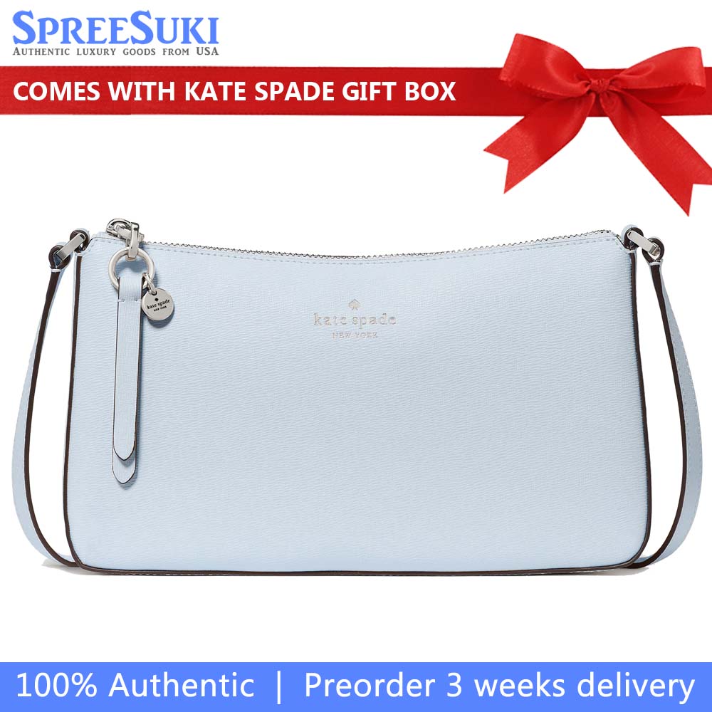 Kate Spade Ginnie Crossbody Pale Sapphirine Light blue # KK311