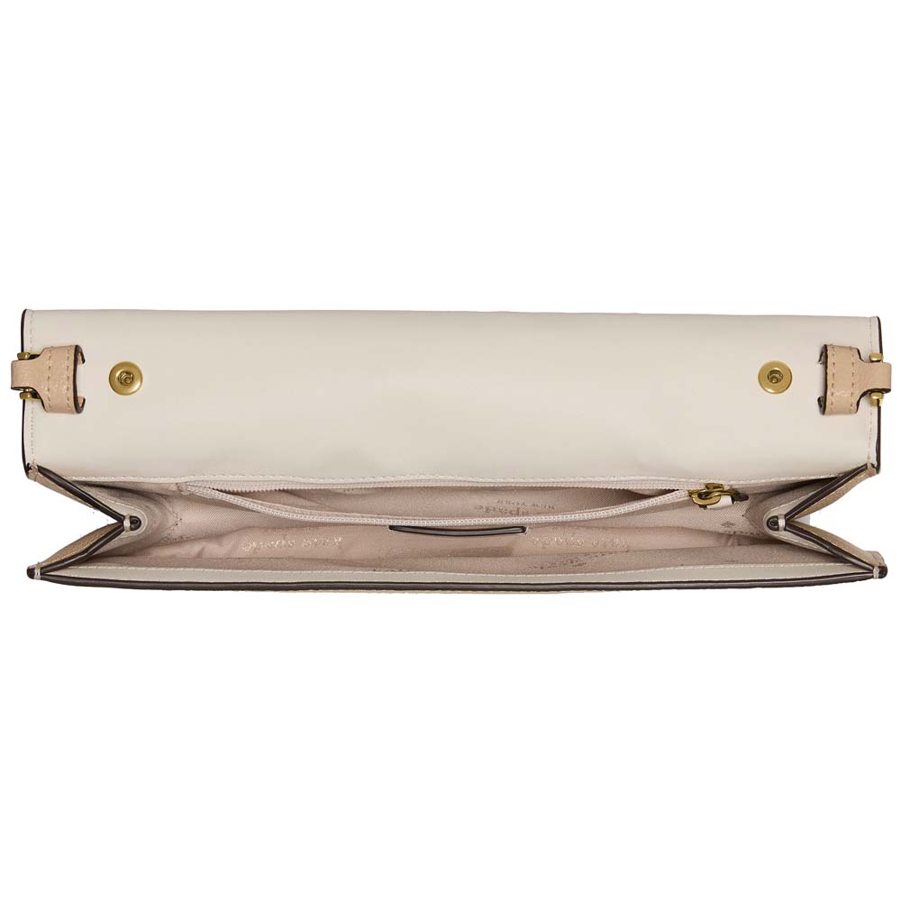Kate Spade Ivy Floral Crossbody Bag Milk Glass Multi Beige # KO456