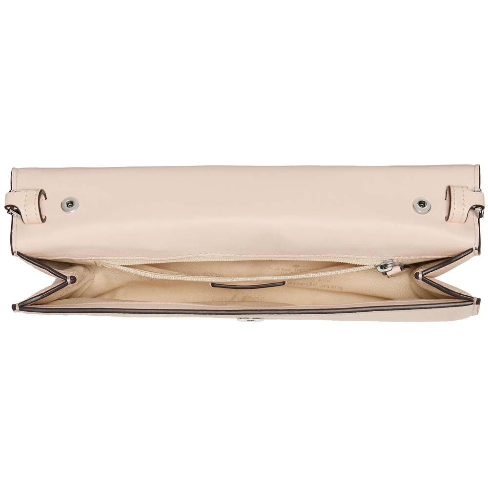 Kate Spade Ivy Floral Crossbody Bag Fresh Peach Multi Beige # KO456