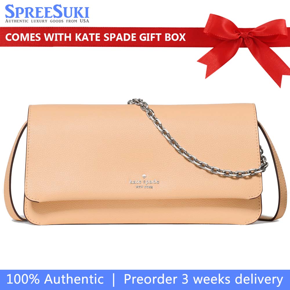 Kate Spade Ivy Crossbody Bag Citrus Glaze Orange # KO455