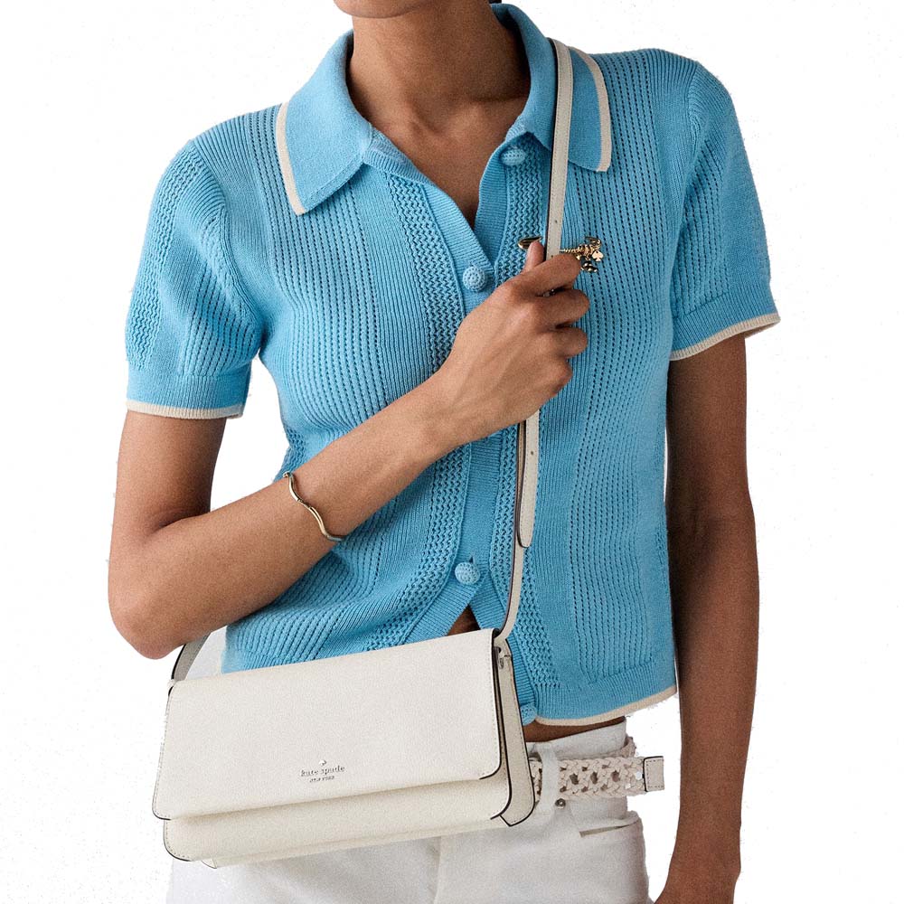 Kate Spade Ivy Crossbody Bag Light Cream # KO455