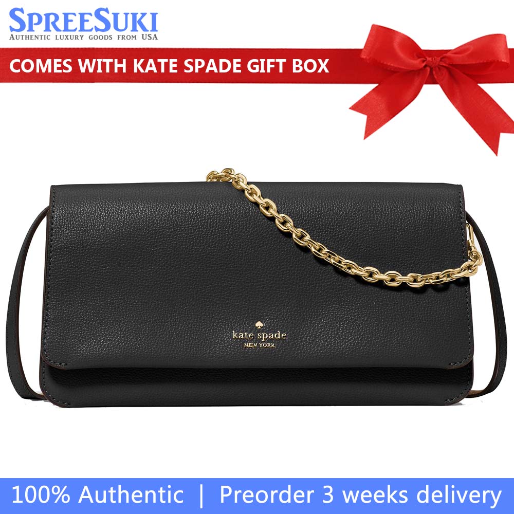 Kate Spade Ivy Crossbody Bag Black # KO455