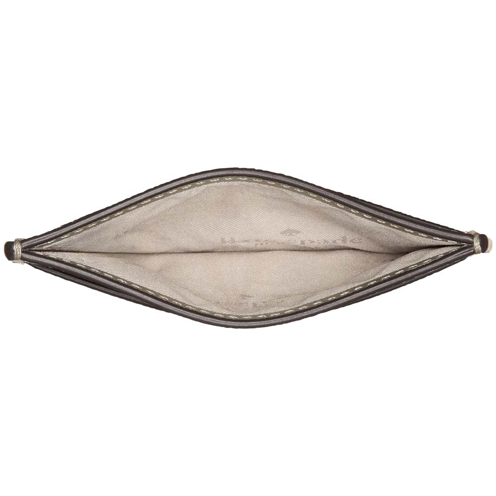 Kate Spade Small Slim Card Holder Oyster Shell Olive # KN760