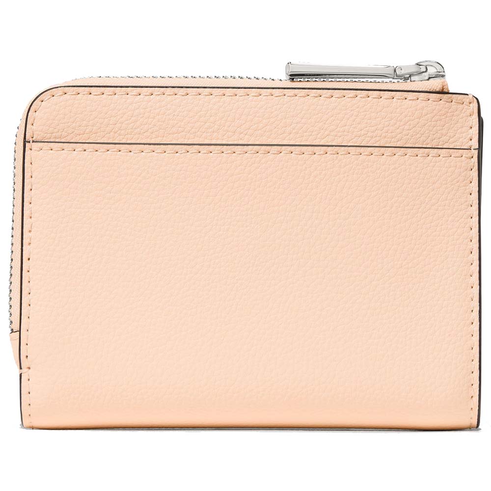 Kate Spade Small L-Zip Wallet Crisp Peach Orange # KN764