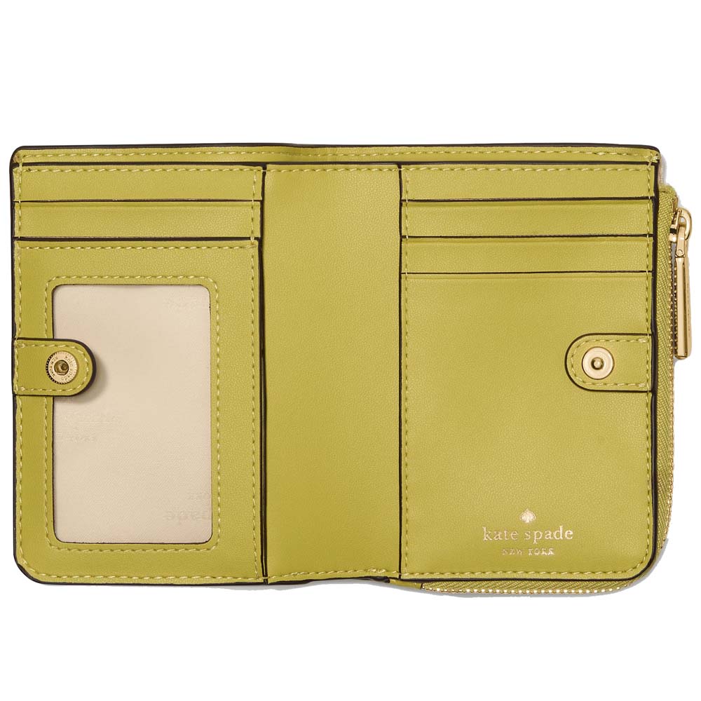 Kate Spade Small L-Zip Wallet Star Fruit Yellow # KN766