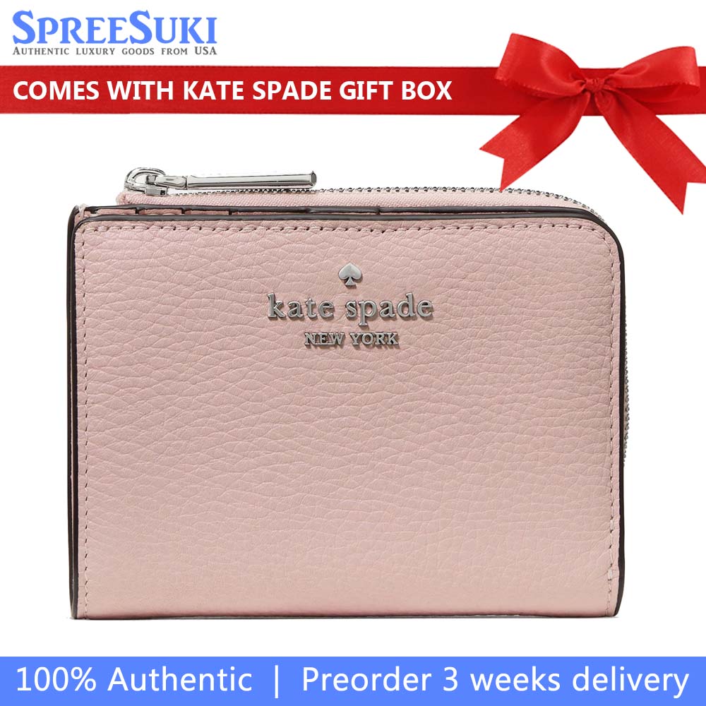 Kate Spade Small L-Zip Wallet Tutu Pink Light pink # KN766