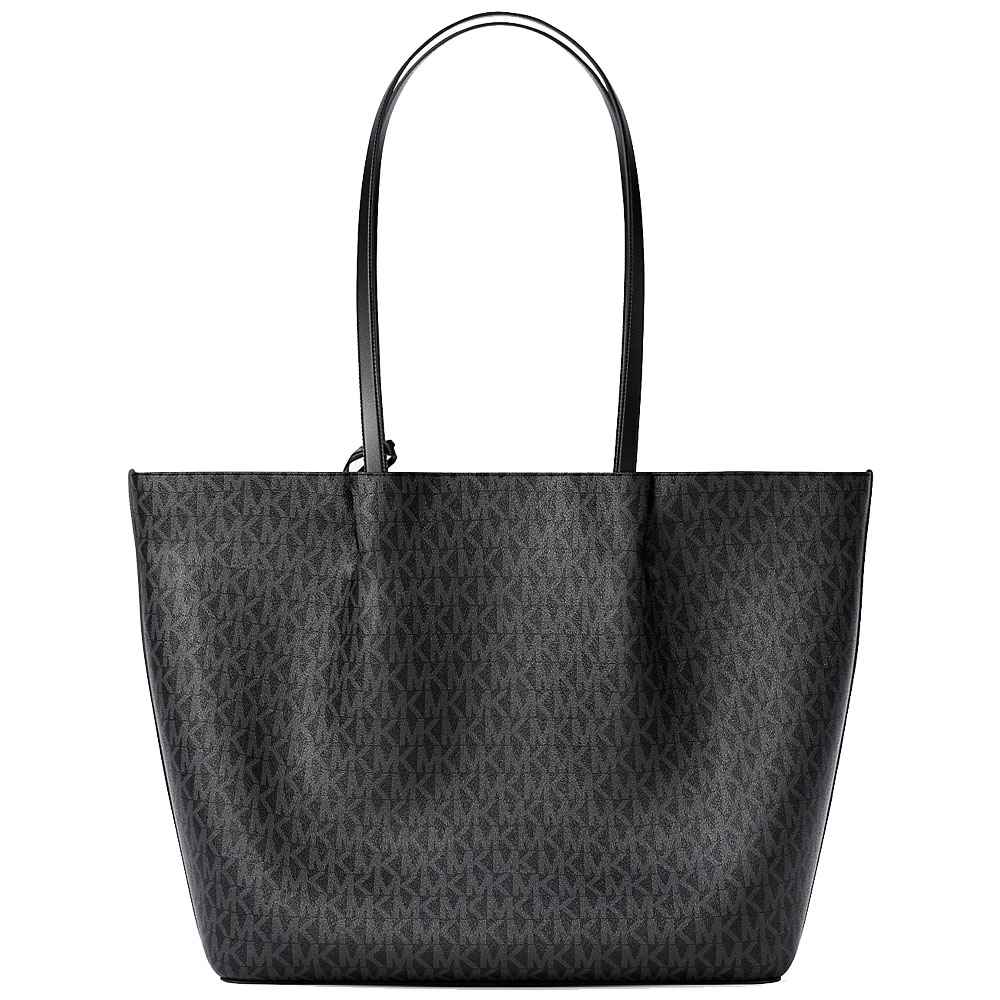 Michael Kors Carson Large Signature Logo Tote Bag Black # 35R6S2ZT7B