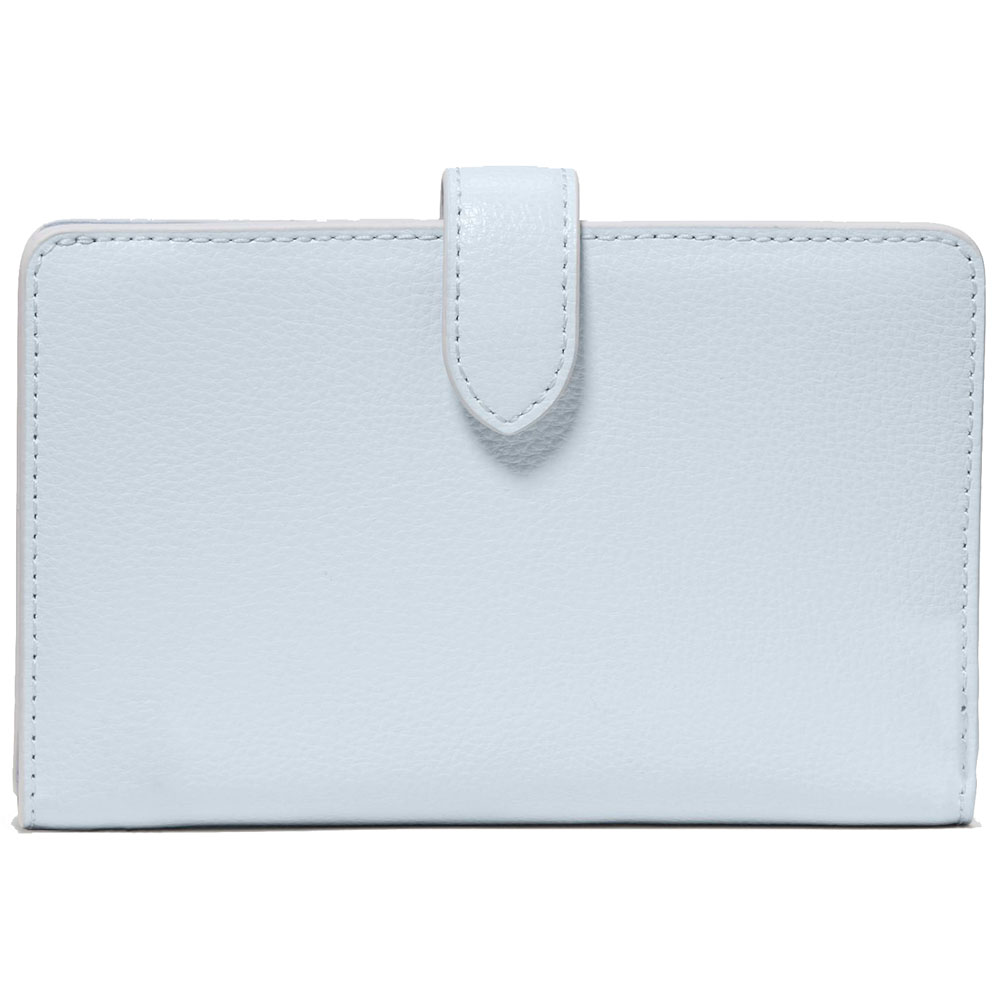 Kate Spade Medium Bifold Wallet Pale Sapphirine Light blue # KN751