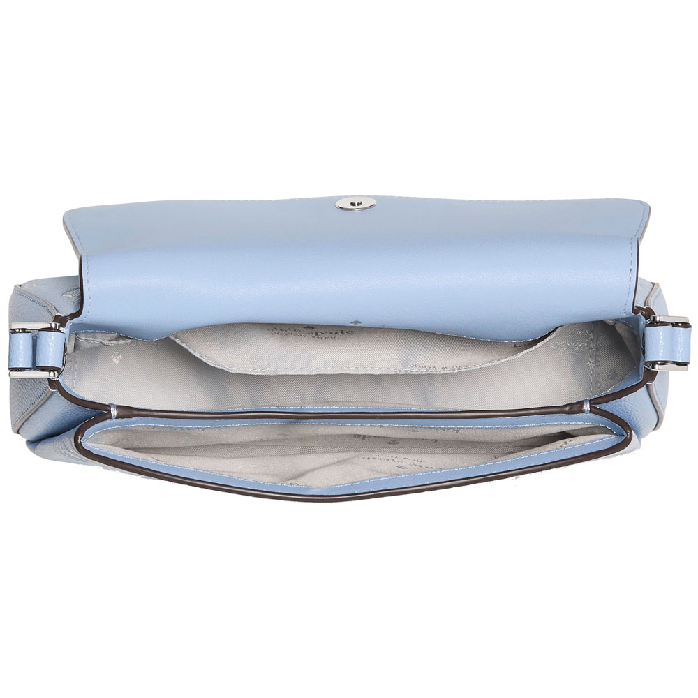 Kate Spade Sutton Floral Mini Crossbody Bag North Star Blue # KO532