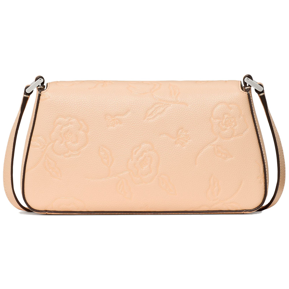 Kate Spade Sutton Floral Mini Crossbody Bag Crisp Peach Orange # KO532