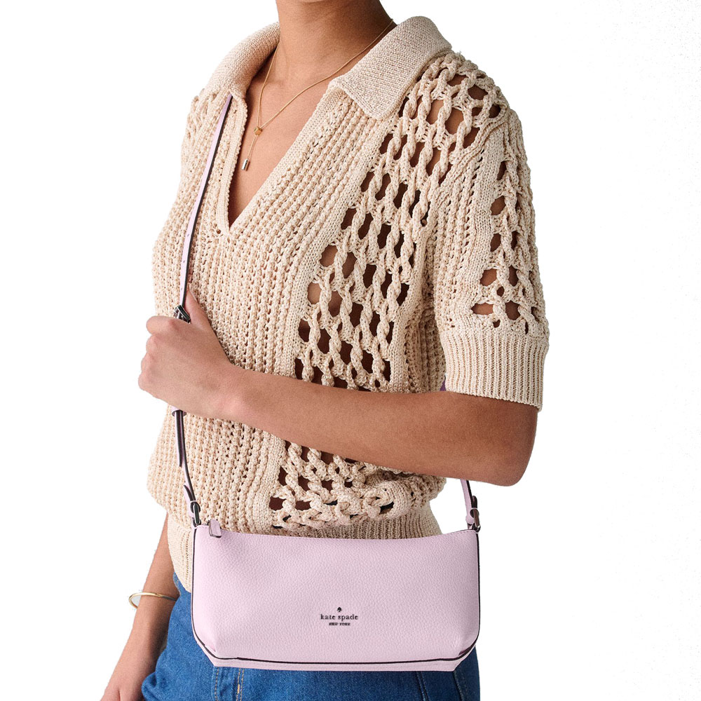 Kate Spade Lenox Mini Crossbody Bag Dahlia Pink # KO557