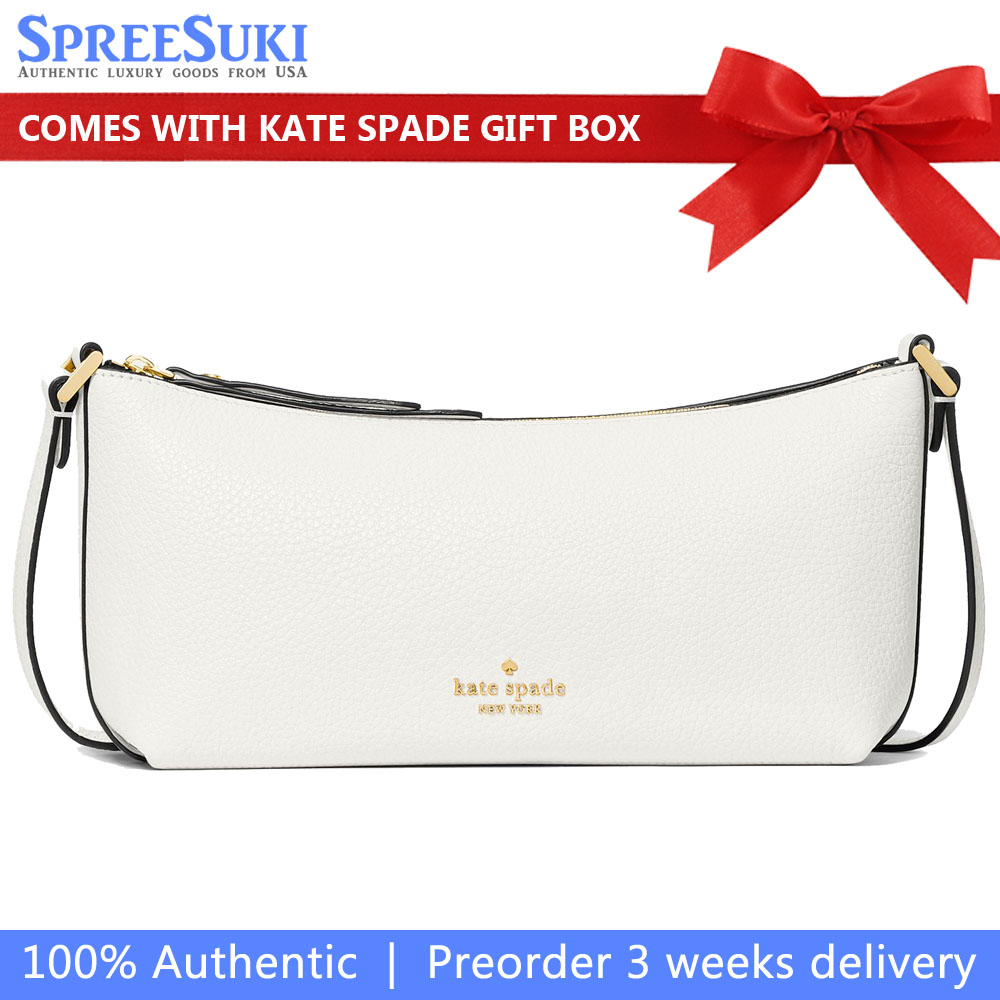 Kate Spade Lenox Mini Crossbody Bag Meringue Off White # KO557