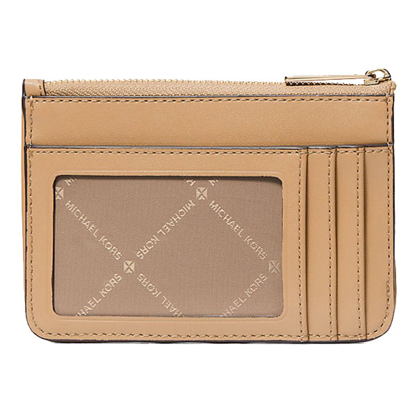 Michael Kors Jet Set Travel Small Matelassé Coin Pouch Camel Beige # 35S6GTVP1Y