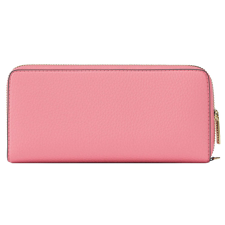 Michael Kors Long Wallet Jet Set Continental Wristlet Wallet Carnation Pink # 35T7GTVE7L