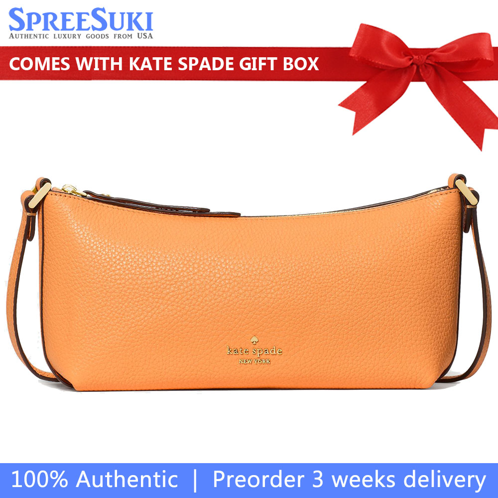 Kate Spade Lenox Mini Crossbody Bag Desert Sunset Orange # KO557