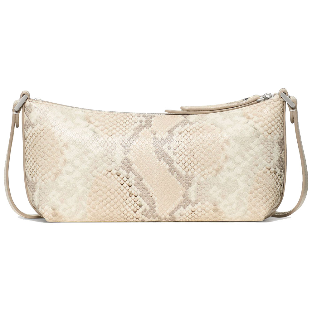 Kate Spade Lenox Snake Mini Crossbody Bag Natural Multi Beige # KP038