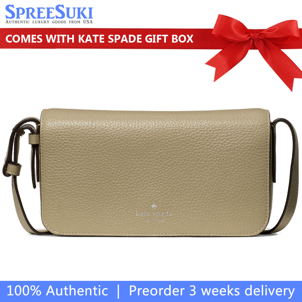 Kate Spade Juliette Mini Crossbody Bag Elm Khaki # KP075