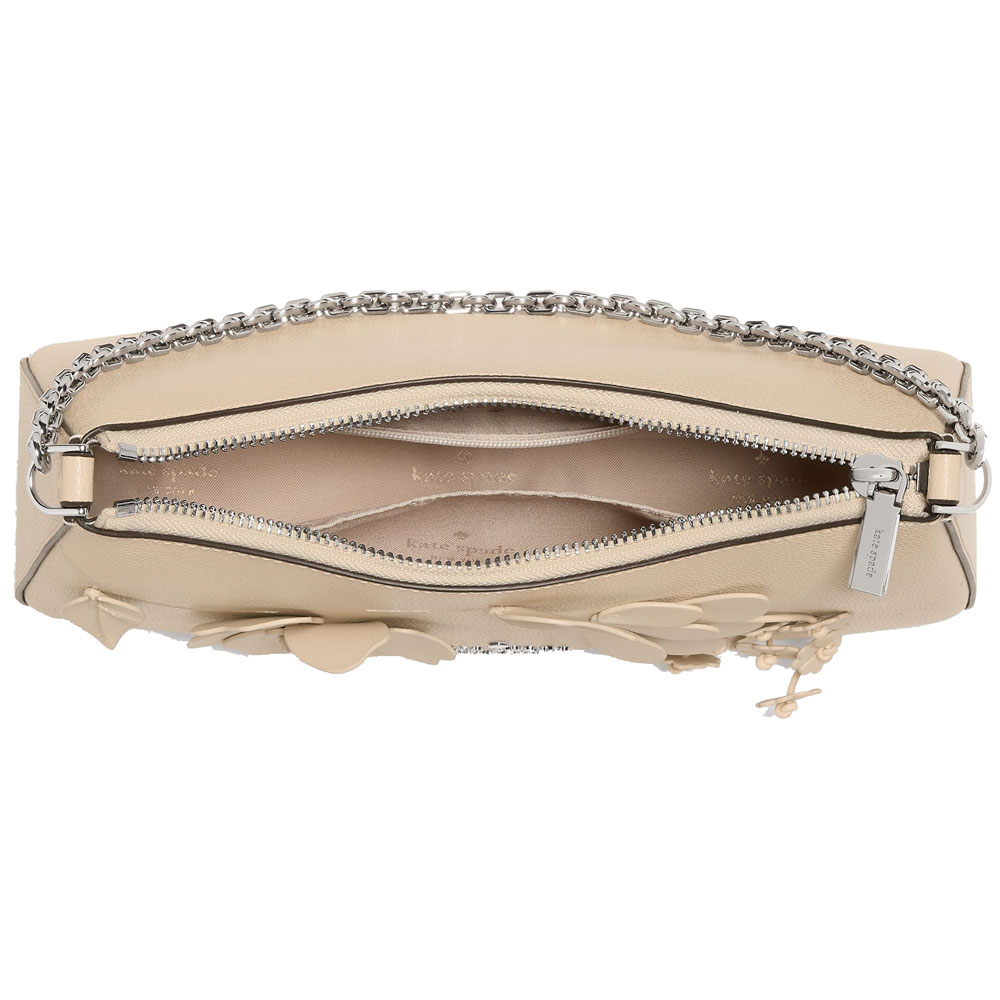 Kate Spade Margot Floral Crossbody Bag Milk Glass Multi Beige # KP055