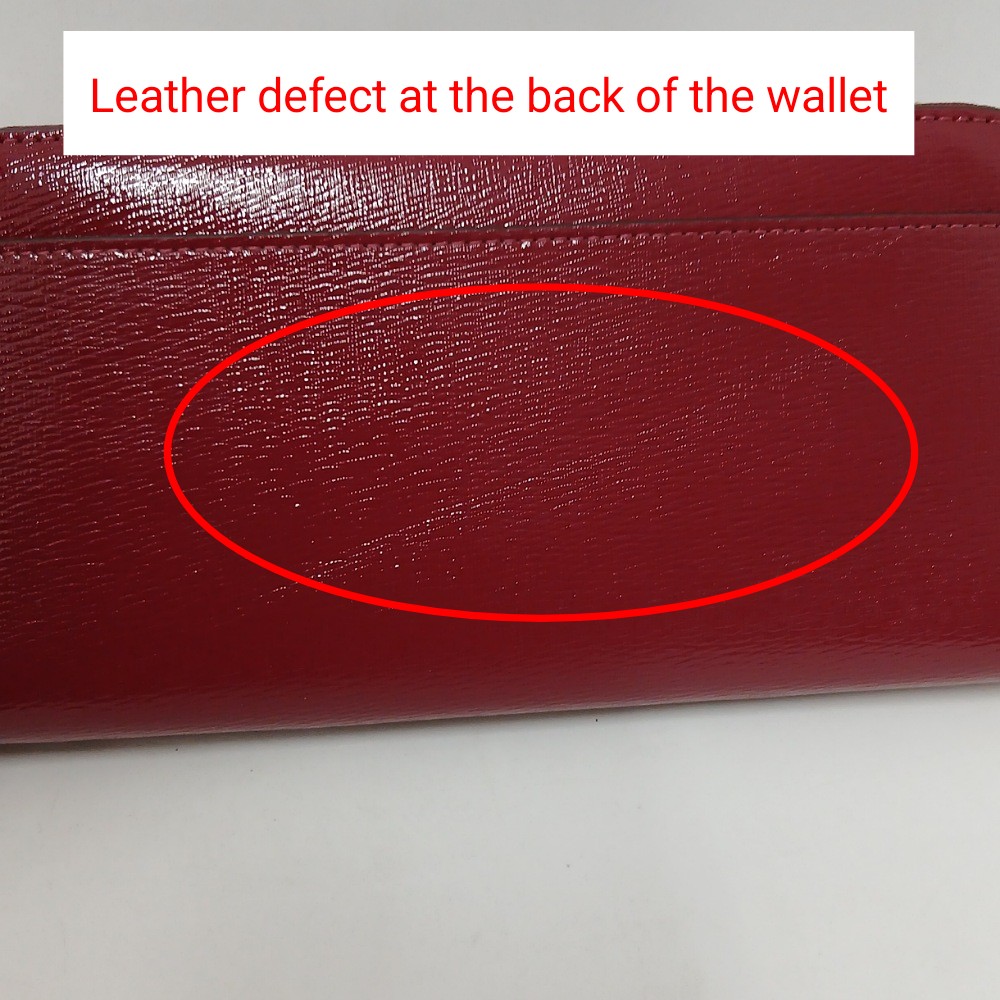Kate Spade Madison Large Continental Wallet Red Jam Dark Red # KN230D1