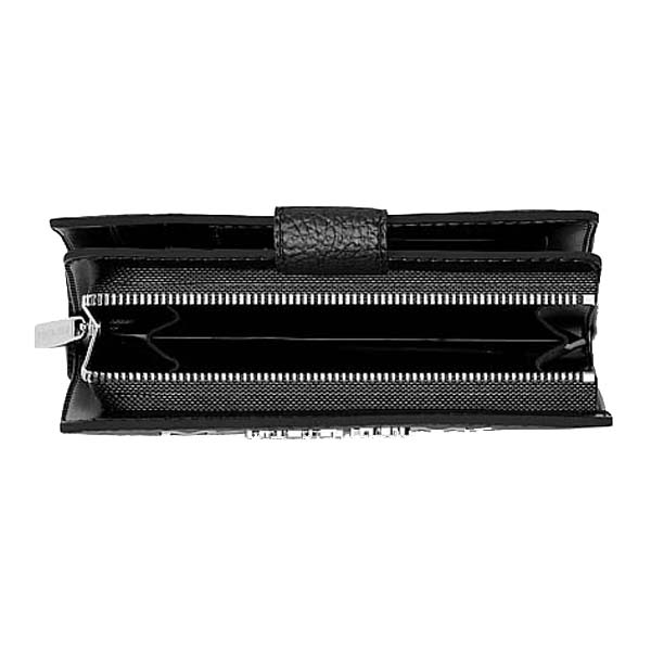 Michael Kors Jet Set Travel Medium Logo Debossed Billfold Wallet Black # 35S6STVF6V