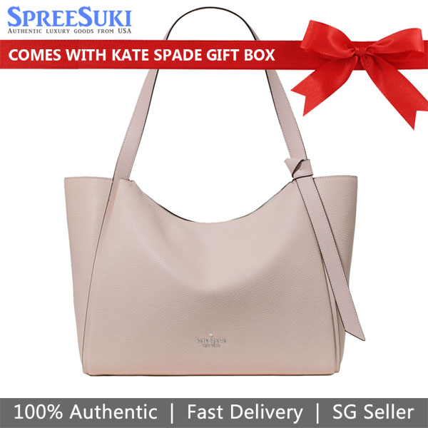 Kate Spade Knott Tote Bag Powdered Sugar Pink # KN658