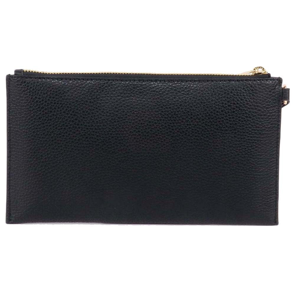 Michael Kors Large Wristlet Jet Set Travel Large Top Zip Wristlet Black # 35S4GTVW3L