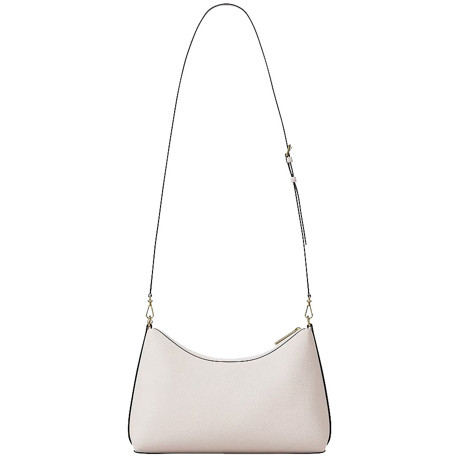 Michael Kors Sammy Medium Pebbled Leather Convertible Shoulder Bag Light Cream # 35T6G8SC6L