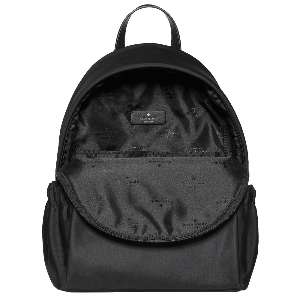 Kate Spade Carter Nylon Dome Backpack Black # KP110