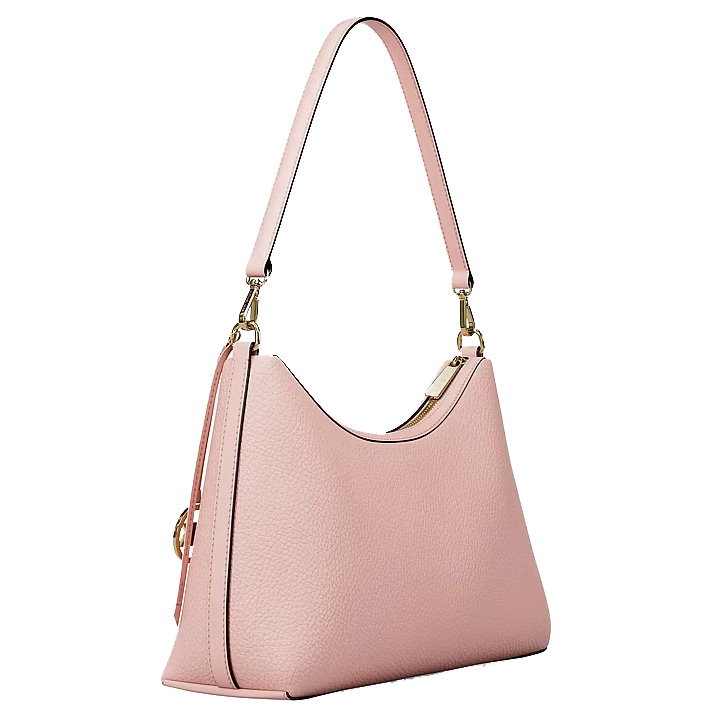 Michael Kors Sammy Medium Pebbled Leather Convertible Shoulder Bag Powder Blush Blush Pink # 35T6G8SC6L