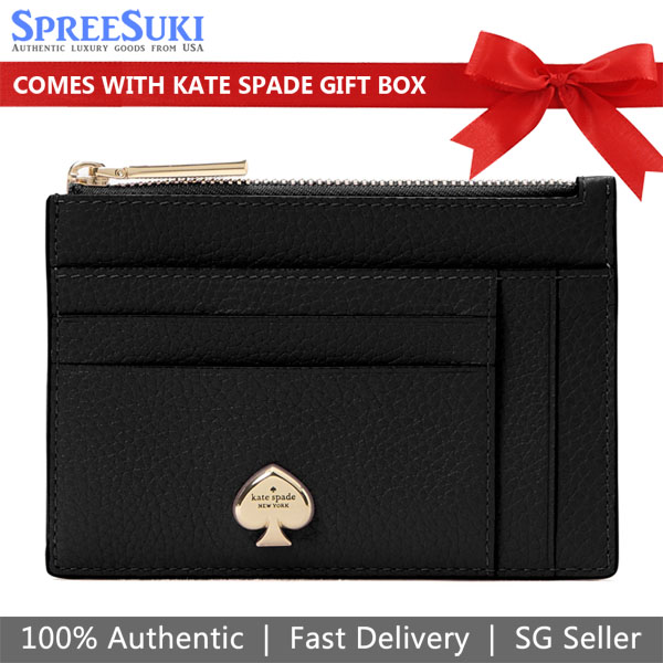 Kate Spade Kaya Large Slim Cardholder Black # KL837