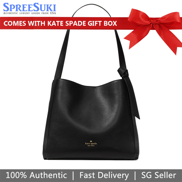 Kate Spade Knott Large Carryall Black # KM663
